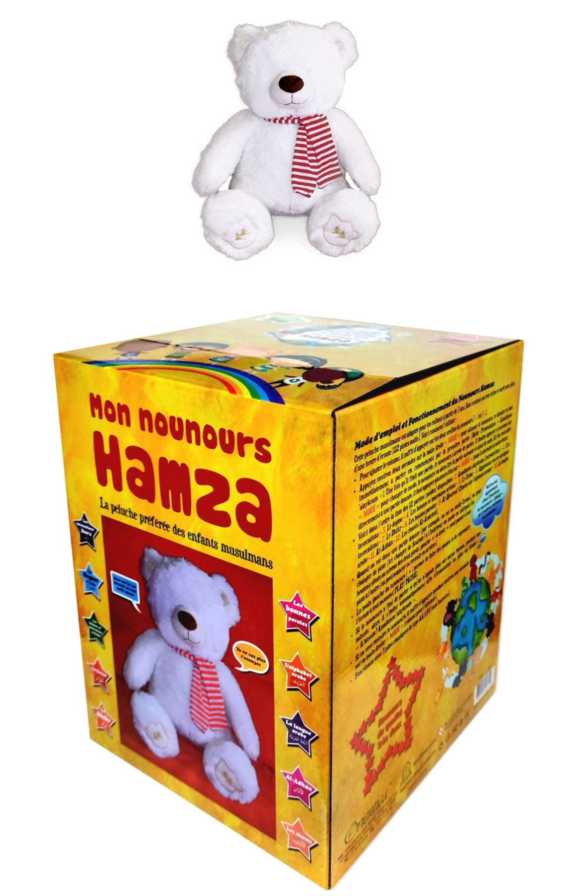 Nounours Hamza Blanc